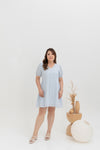 Babydoll Dress (Gingham Blue)