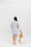 Babydoll Dress (Gingham Blue)