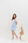 Babydoll Dress (Colourblock Stripes)