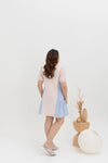 Babydoll Dress (Colourblock Stripes)