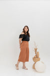 Mid-Waist Culottes (Caramel)