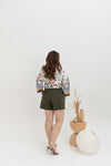 Cotton Twill Shorts (Olive)