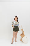 Cotton Twill Shorts (Olive)