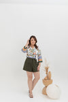 Cotton Twill Shorts (Olive)
