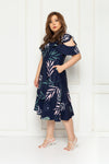 Toga Cold-Shoulder Frills Dress (édition limitée print - Fern), Dress - 1214 Alley