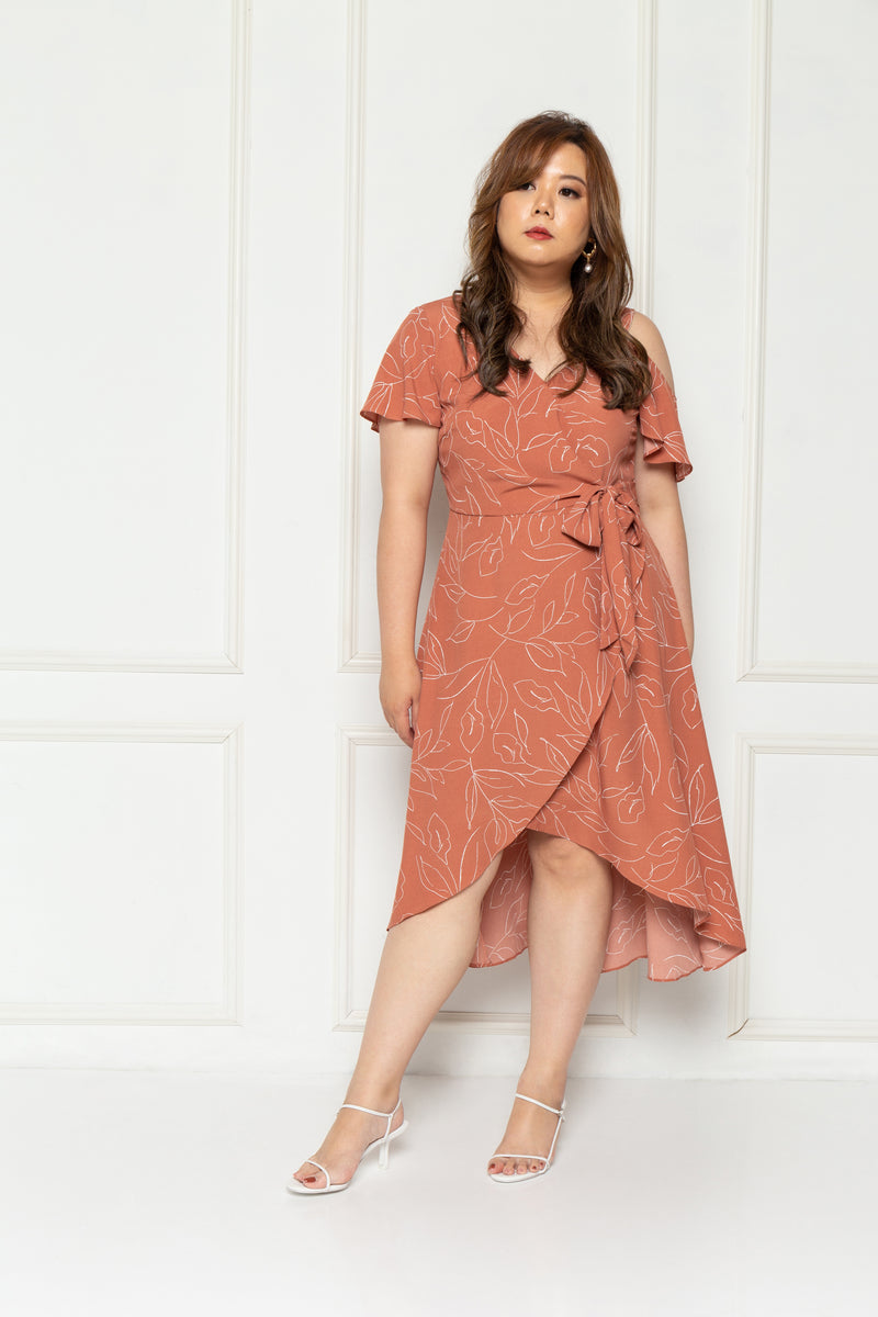 Dancing in the Moonlight Dress (Tomato), Dress - 1214 Alley