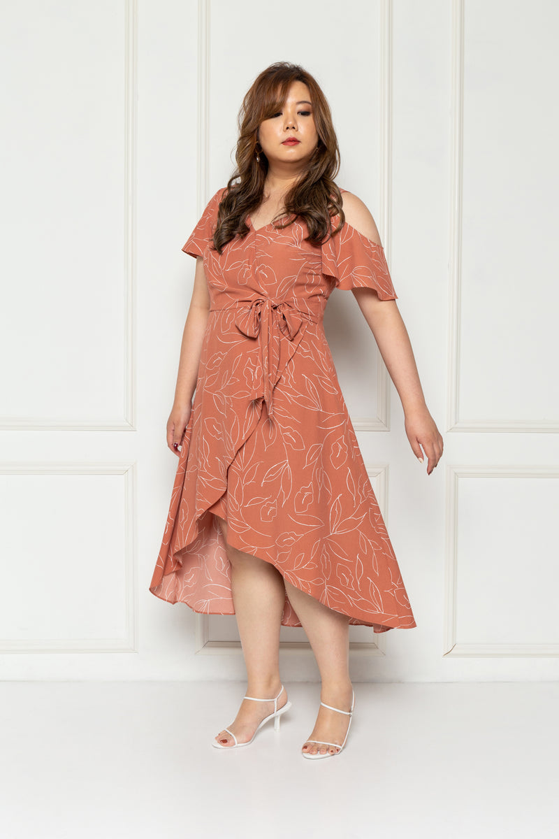 Dancing in the Moonlight Dress (Tomato), Dress - 1214 Alley