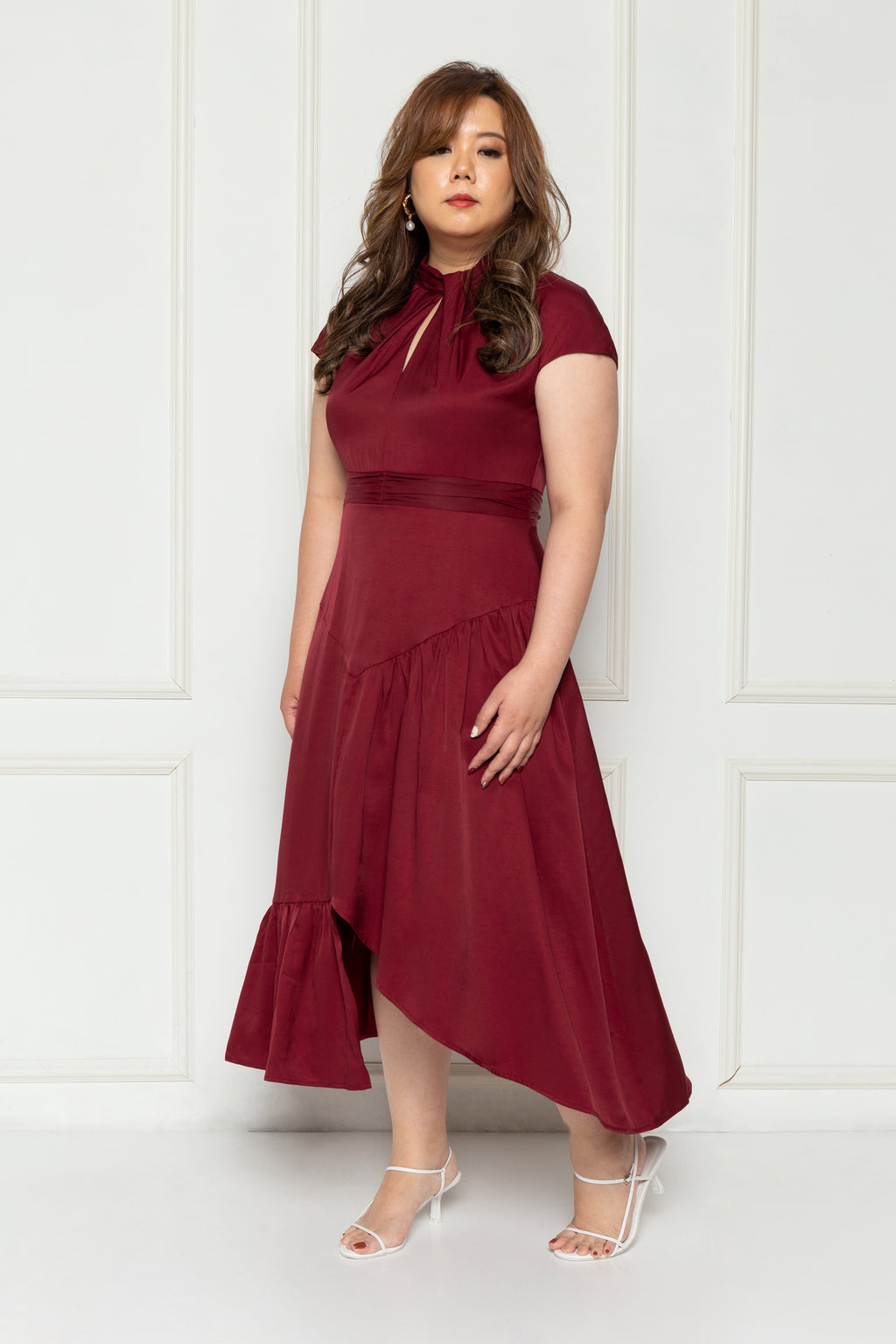 Artemis Midi Dress (Red), Dress - 1214 Alley