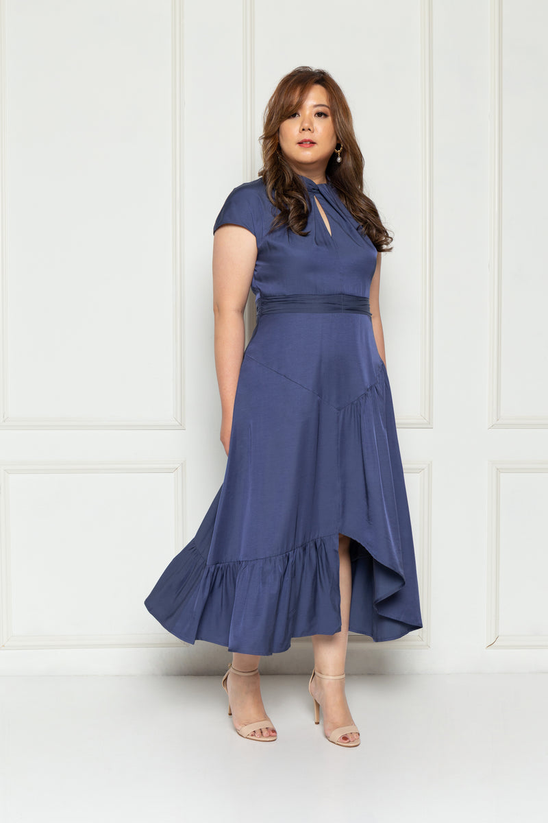 Artemis Midi Dress (Blue), Dress - 1214 Alley