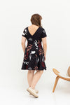 Fleur Peplum Dress (édition limitée print - Autumn Ferns), Dress - 1214 Alley