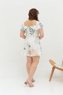 Camilla Ruffles Romper (édition limitée print -FERN), One-Piece - 1214 Alley