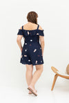 Sweetheart Neckline Romper (édition limitée print - Terrazzo), One-Piece - 1214 Alley