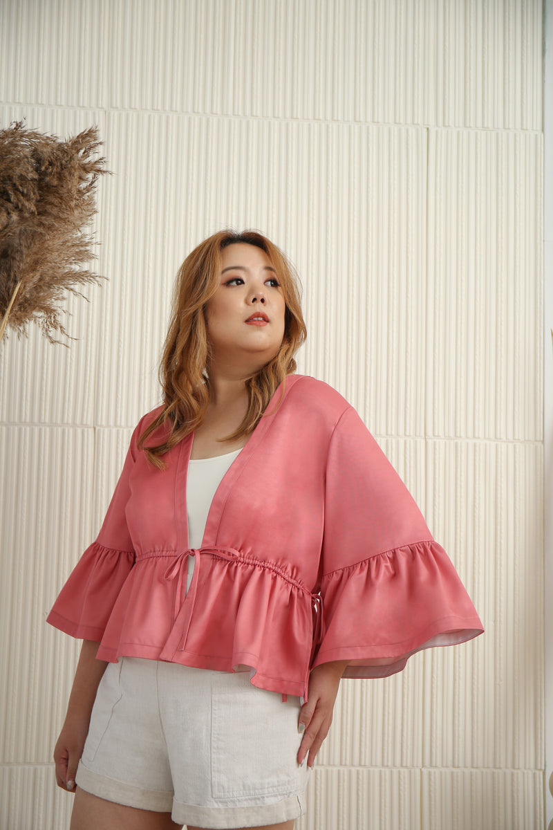 Viki Kimono in Peach (ELTWINE x AIRIN -Sunrise)