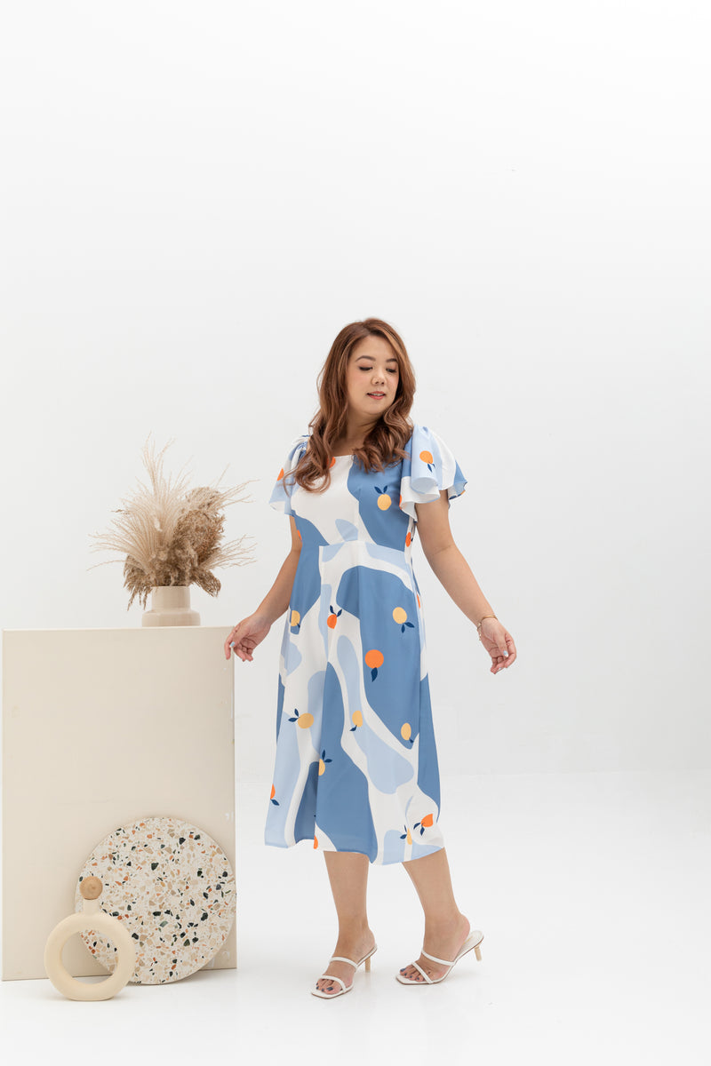 2-way Off Shoulder Midi Jumpsuit (édition limitée print)