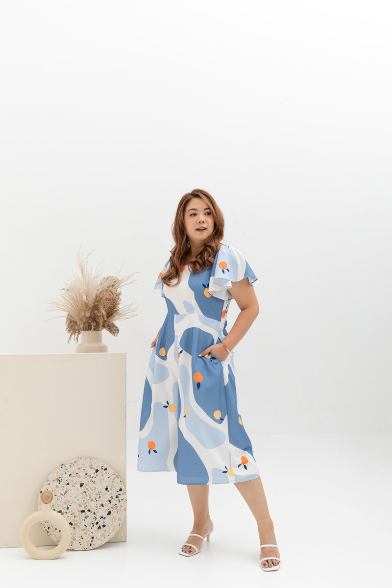 2-way Off Shoulder Midi Jumpsuit (édition limitée print)