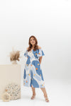 2-way Off Shoulder Midi Jumpsuit (édition limitée print)