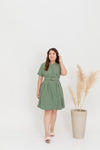 Skater Shirt Dress (Kelly Green)