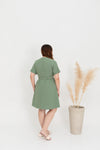 Skater Shirt Dress (Kelly Green)