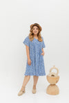Relax Floral Sundress (Blue)