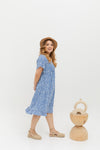 Relax Floral Sundress (Blue)